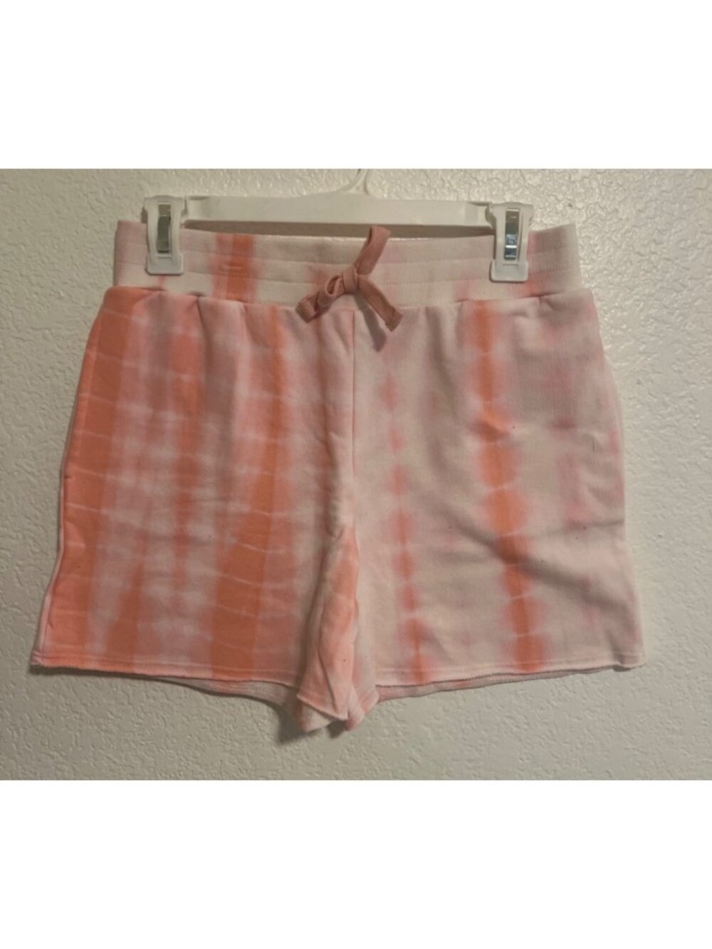 Wonder Nation Orange Tie Dye Athleisure Short Size L (10/12) Plus